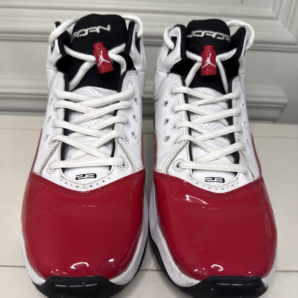 Nike Jordan B'Loyal Sneakers In A White Black and Red Colorway Men's